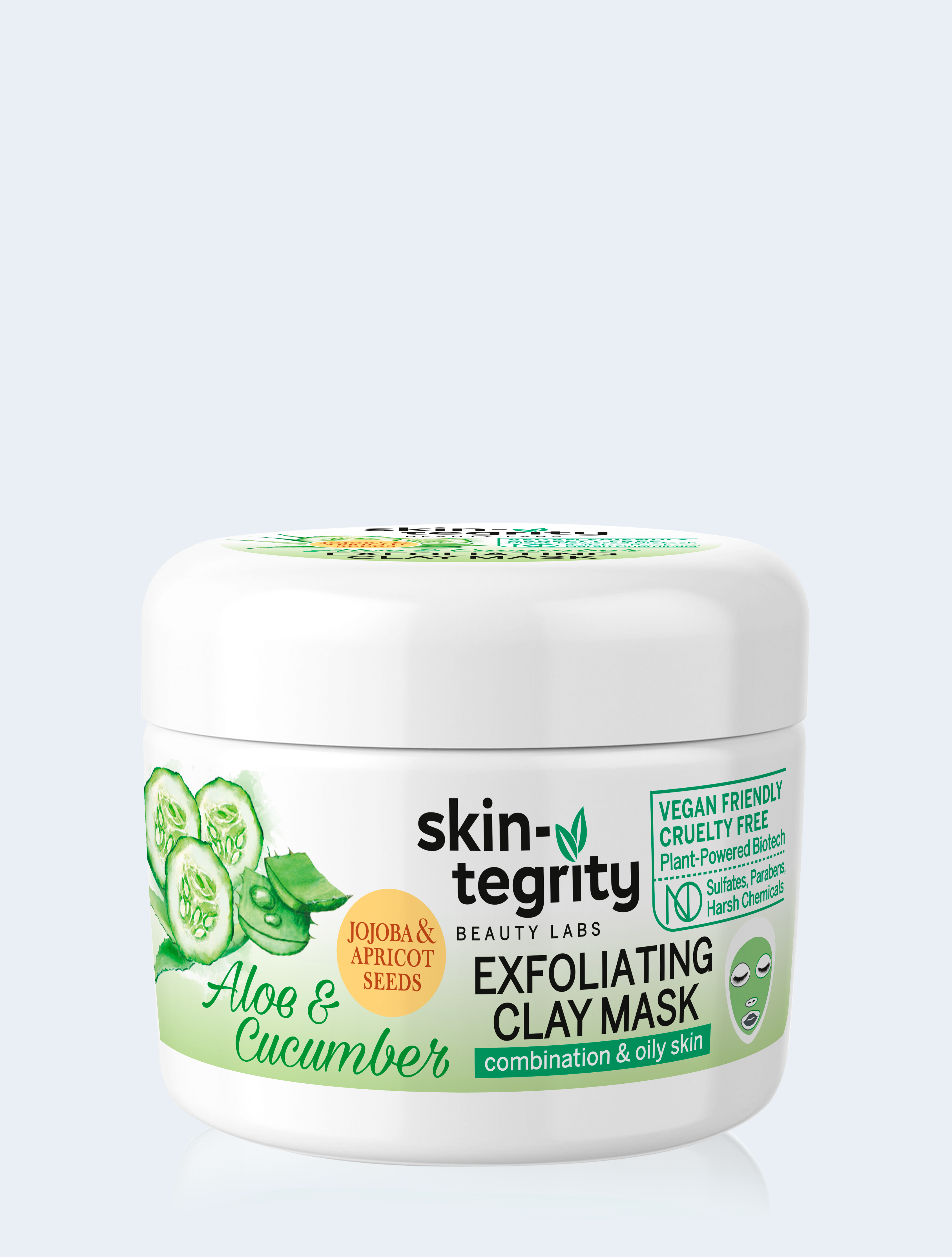 Aloe & Cucumber Exfoliating Clay Mask