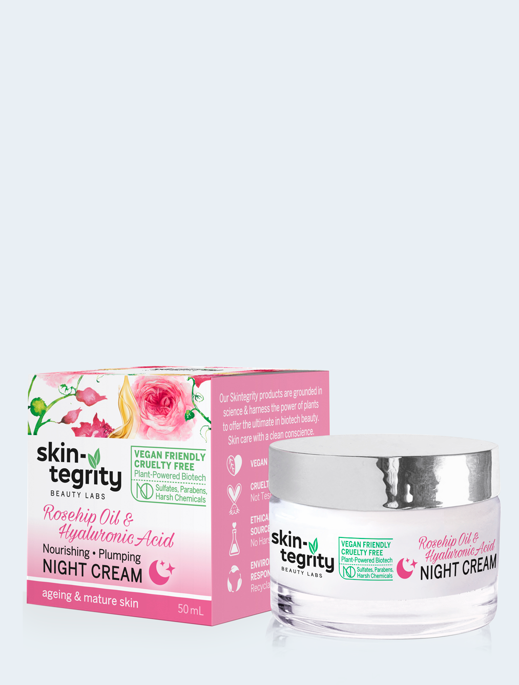Rosehip Oil & Hyaluronic Acid Nourishing Night Cream