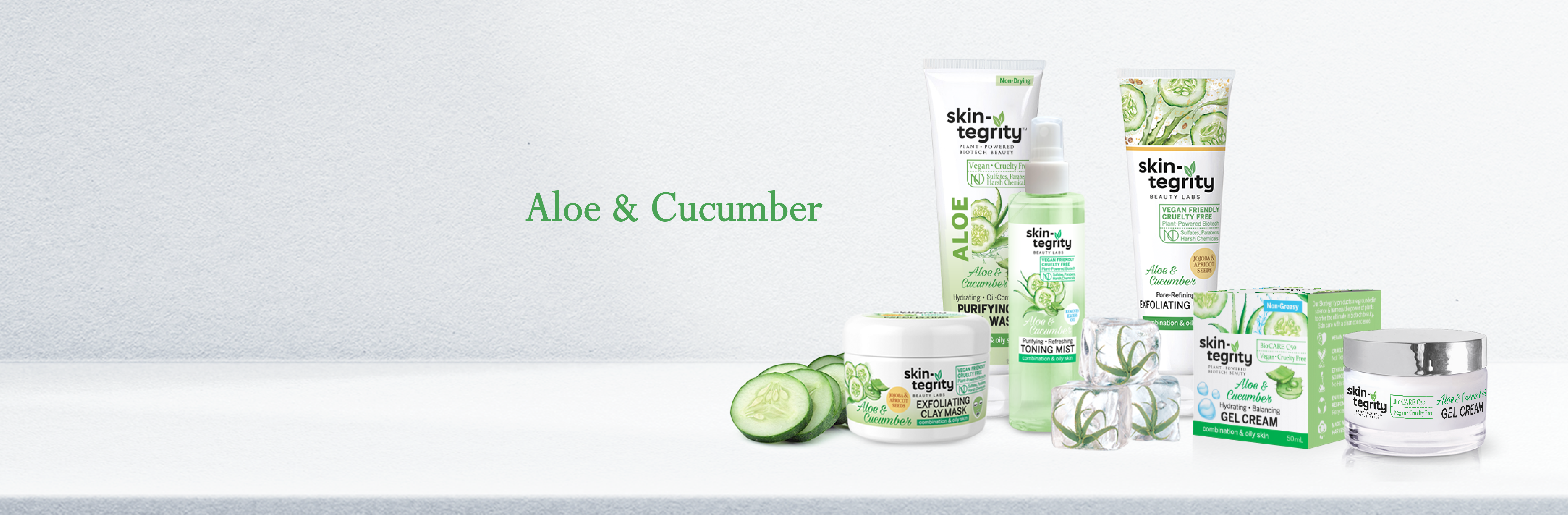 Aloe & Cucumber Face Care for Oily/Combination skin