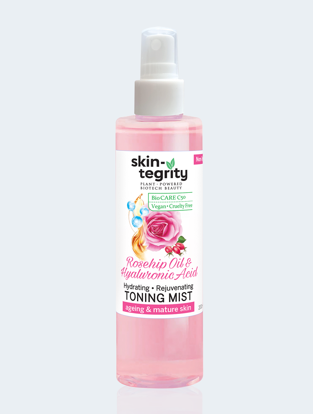 Rosehip Oil & Hyaluronic Acid Hydrating Toning Mist